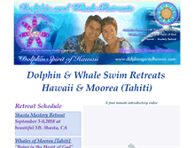 Tablet Screenshot of htwww.dolphinspiritofhawaii.com
